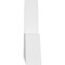 Ekena Millwork Portland Architectural Grade PVC Gable Bracket, 36"W x 9"H x 2"D x 4"F, 6/12 Pitch GBP036X09X0204POR00 - alternate 4